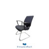 Tricycle-Office-mobilier-bureau-occasion-Chaise visiteur luge noir