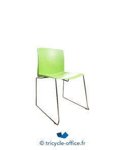 Tricycle-Office-mobilier-bureau-occasion-Chaise visiteur vert