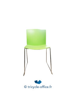 Tricycle-Office-mobilier-bureau-occasion-Chaise visiteur vert