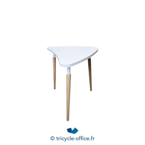 Tricycle-Office-mobilier-bureau-table basse piètement bois