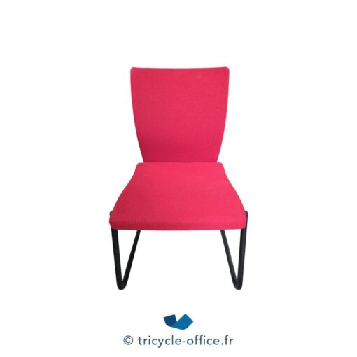 Chaise visiteur rouge - Occasion – Image 2