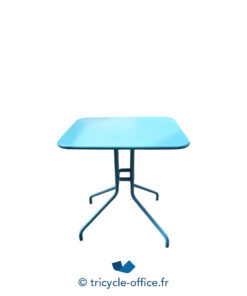 Tricycle-Office-mobilier-bureau-Table-d'extérieur-bleue-FERMOB-Luxembourg