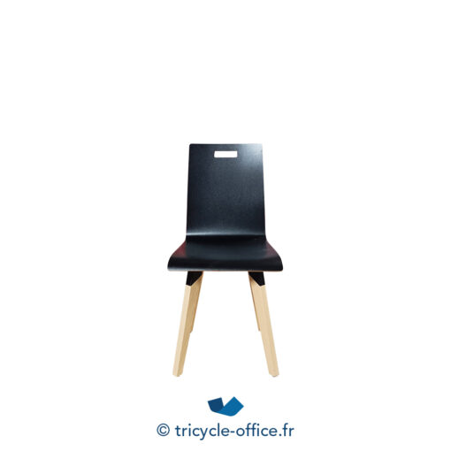 Tricycle-Office-mobilier-bureau-occasion-Chaise-de-restauration-bois-noire (1)