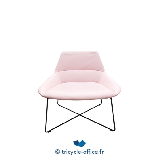 Tricycle-Office-mobilier-bureau-occasion-Chauffeuse-INCLASS-Dunas-cuir-rose (1)