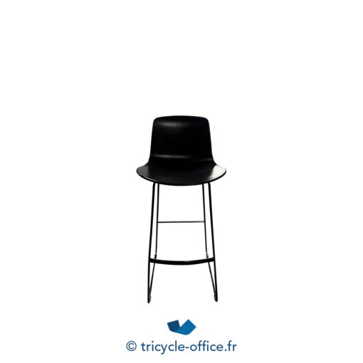 Tricycle-Office-mobilier-bureau-occasion-Tabouret-haut-ENEA-Lottus-noir-pied-luge (1)