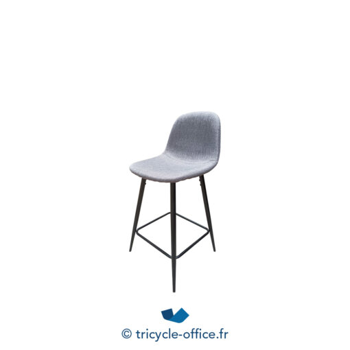 Tabouret haut gris - Occasion