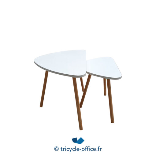 Tricycle-Office-mobilier-bureau-occasion-Table-basse-blanche