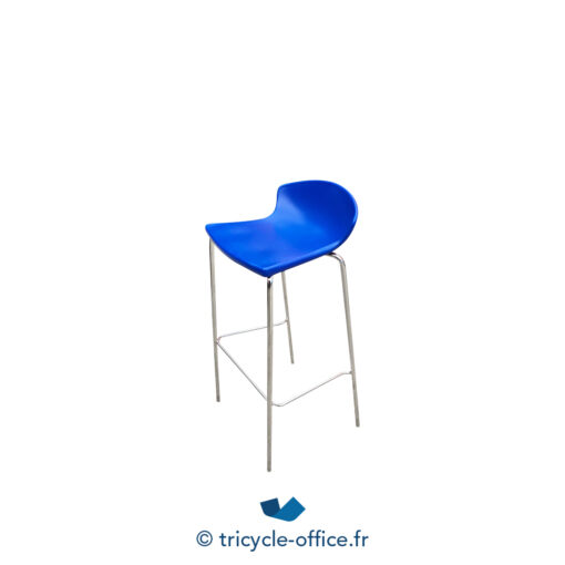 Tabouret haut GABER bleu - Occasion