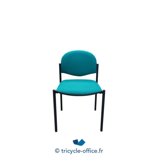 Chaise visiteur verte - Occasion – Image 2