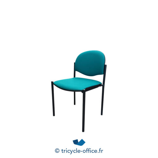 Chaise visiteur verte - Occasion