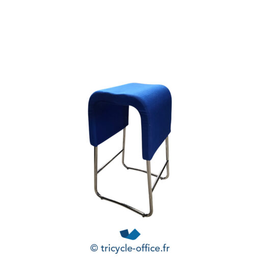Tricycle-Office-mobilier-bureau-occasion-Tabouret-MATERIA-bleu-foncé