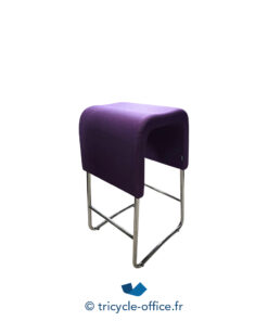 Tricycle-Office-mobilier-bureau-occasion-Tabouret-haut-MATERIA-violet