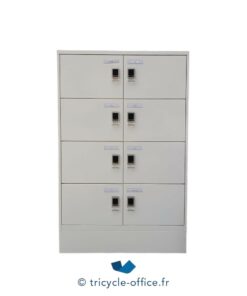 Casier 8 cases blanc à carte