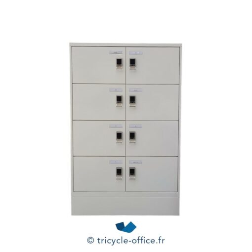 Casier 8 cases blanc à carte