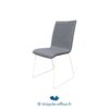 Chaise visiteur grise