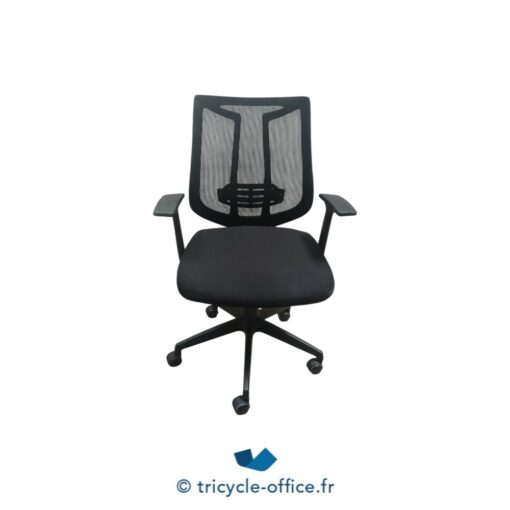 Fauteuil de bureau noir - Occasion – Image 2