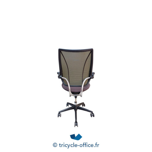 Tricycle-Office-Fauteuil-de-bureau-HUMANSCALE-dossier-vert-assise-noir (1