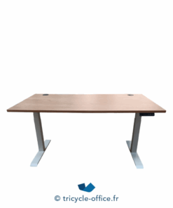 Tricycle-Office-mobilier-bureau-occasion-Bureau-droit-assis-debout-électrique-160x80-cm