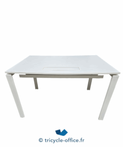 Tricycle-Office-mobilier-bureau-occasion-Bureau-droit-blanc-120x80-cm