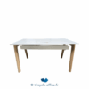 Tricycle-Office-mobilier-bureau-occasion-Bureau-droit-blanc-140x80-cm