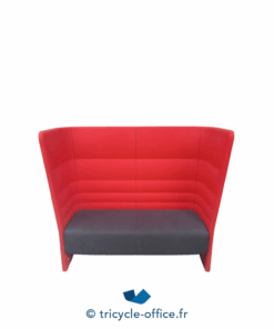 Tricycle-Office-mobilier-bureau-occasion-Canapé-phonique-SITLAND-rouge