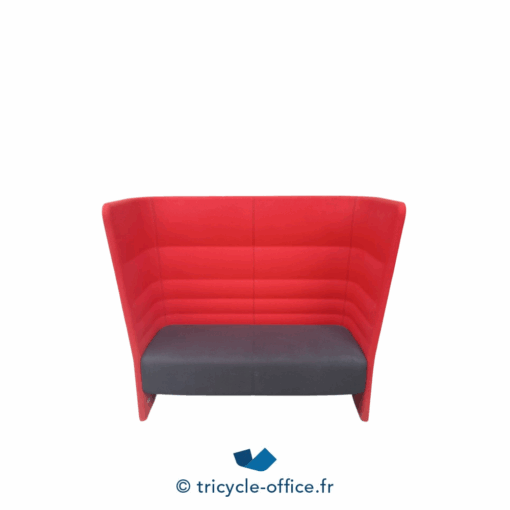 Tricycle-Office-mobilier-bureau-occasion-Canapé-phonique-SITLAND-rouge