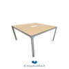 Tricycle-Office-mobilier-bureau-occasion-Table-de-réunion-140x140-cm