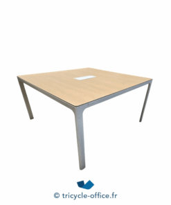 Tricycle-Office-mobilier-bureau-occasion-Table-de-réunion-140x140-cm