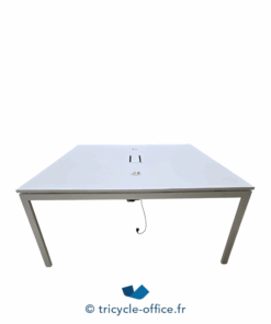 Tricycle-Office-mobilier-bureau-occasion-Table-de-réunion-blanche-140x140-cm (1)