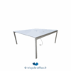 Tricycle-Office-mobilier-bureau-occasion-Table-de-réunion-blanche-140x140-cm (2)