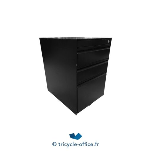 Caisson noir 3 tiroirs