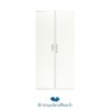 Tricycle-Office-mobilier-bureau- Armoire haute blanche portes battantes L 100