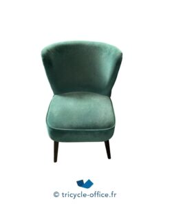 Chauffeuse en velours vert – Occasion